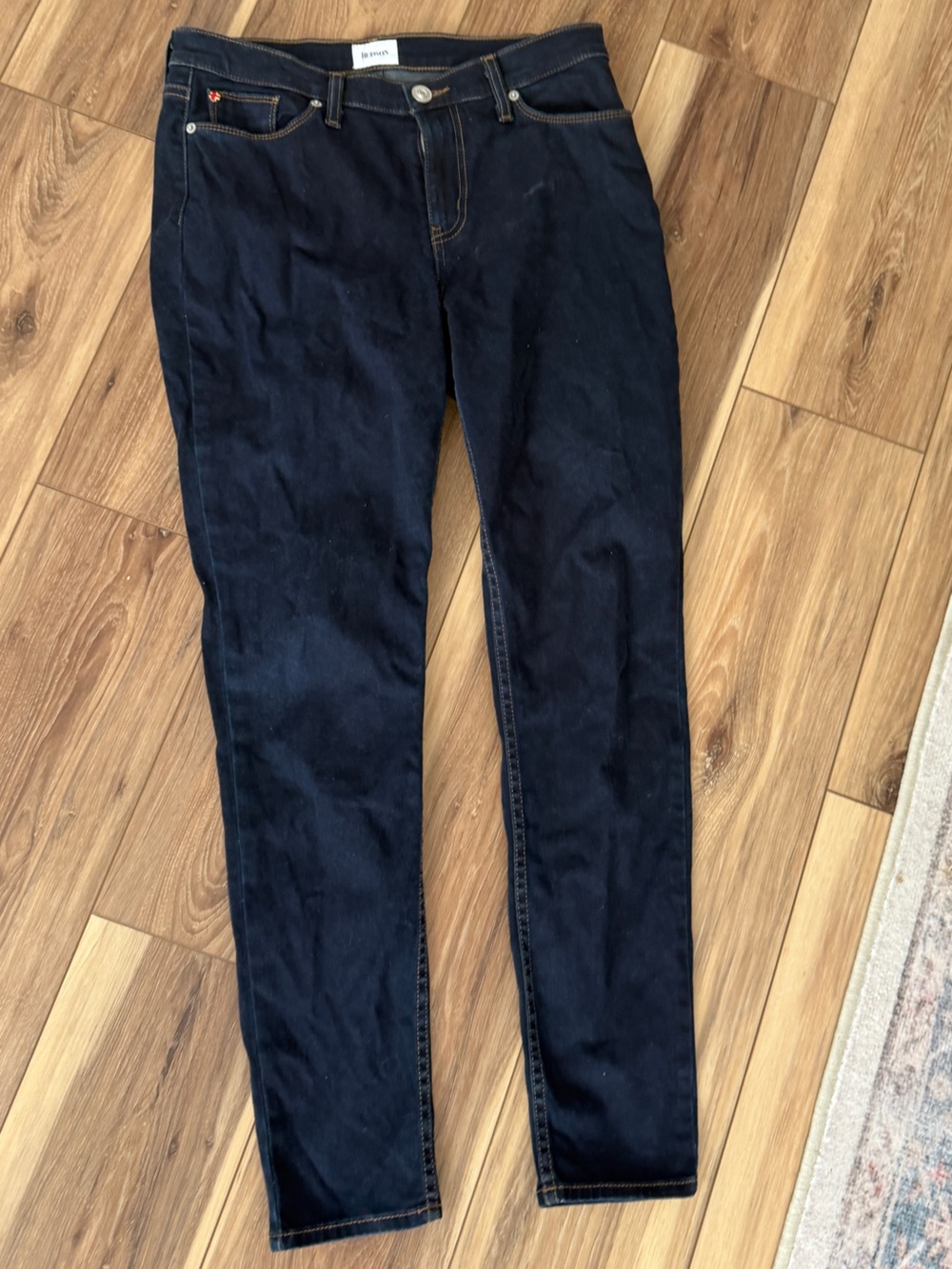 Hudson Jeans Women’s Slim Straight Dark Blue Jeans